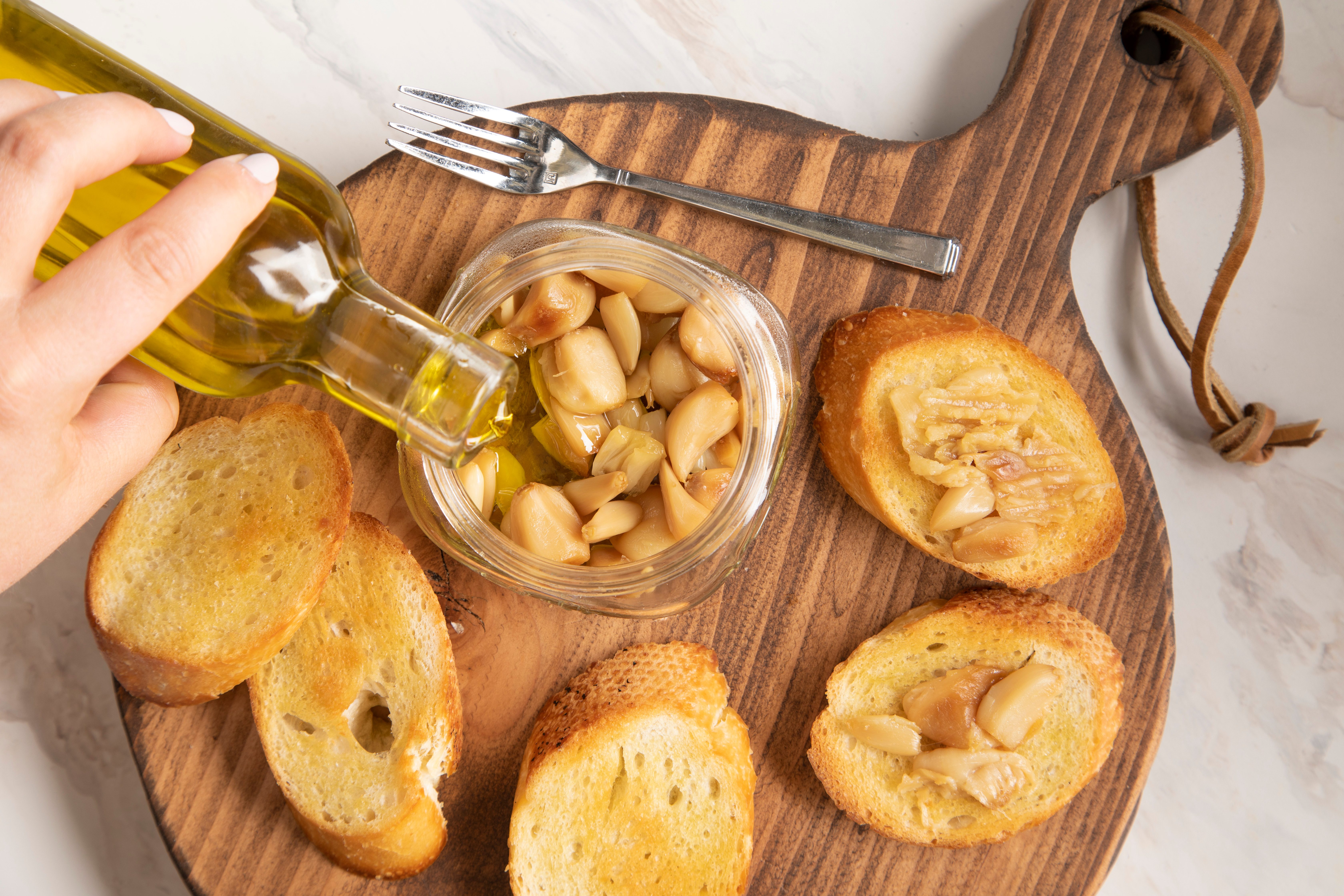 roasted garlic
