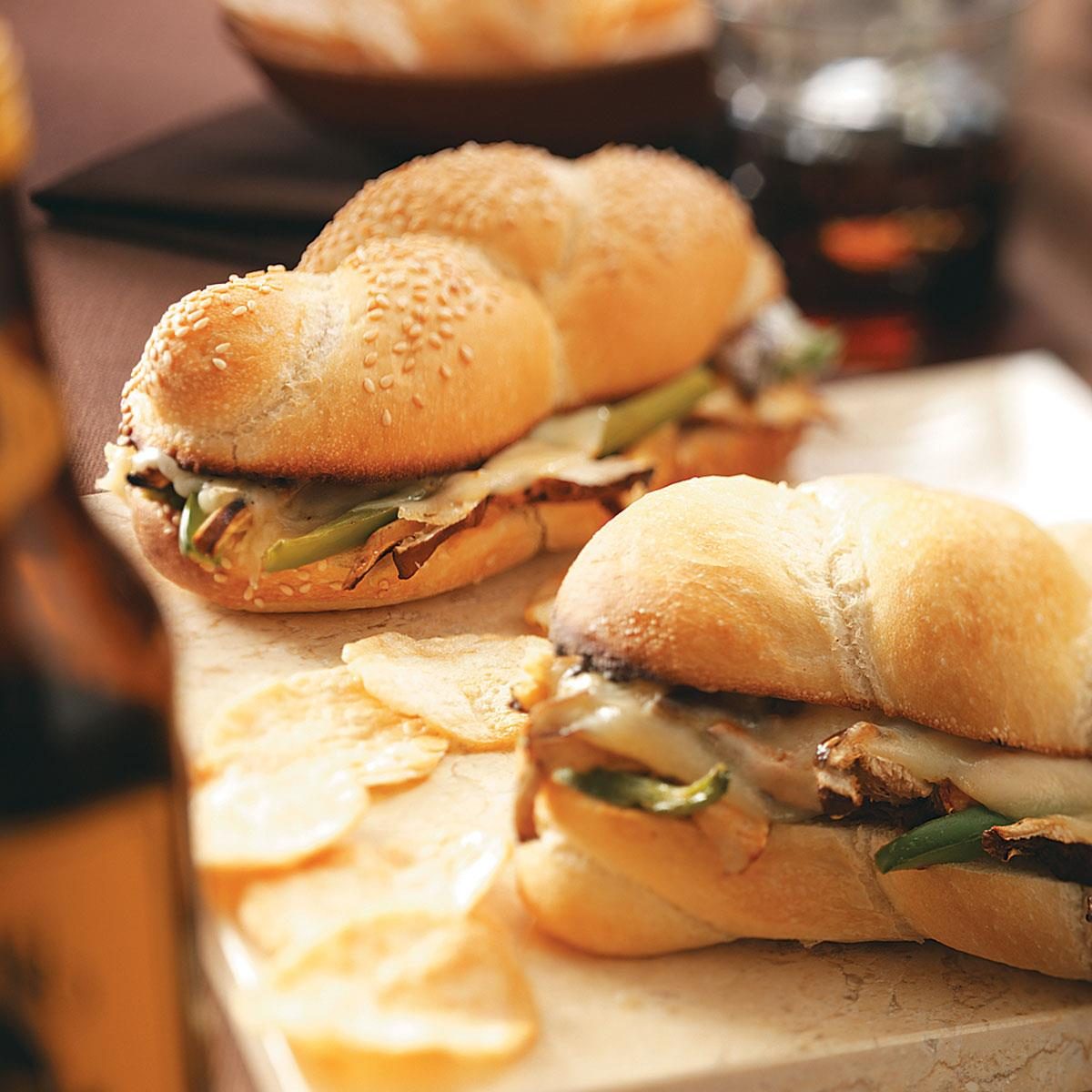 Philly Cheese Fakes for Two