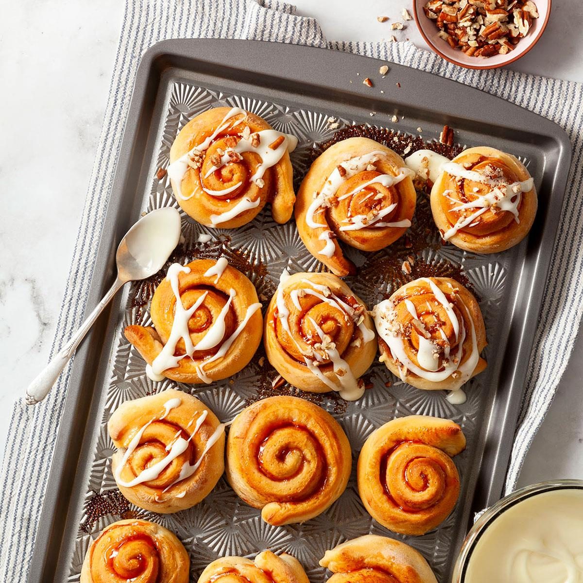 Strawberry Cinnamon Rolls