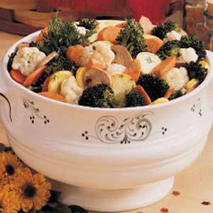 Overnight Marinated Vegetable Salad