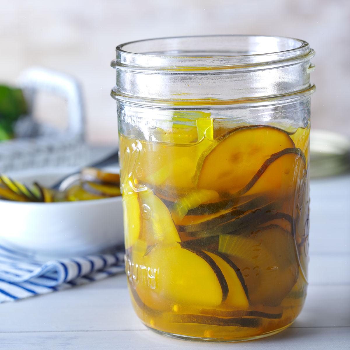 Pickled Zucchini