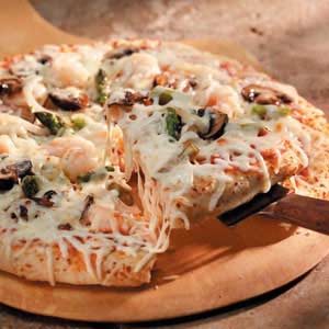 Shrimp ‘n’ Veggie Pizza