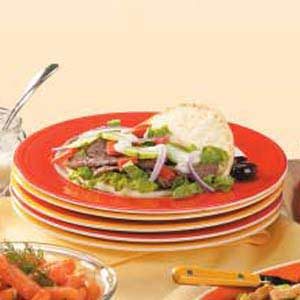 Marinated Beef Gyros