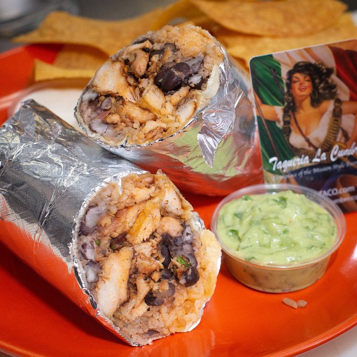 Mission Burrito types of burritos