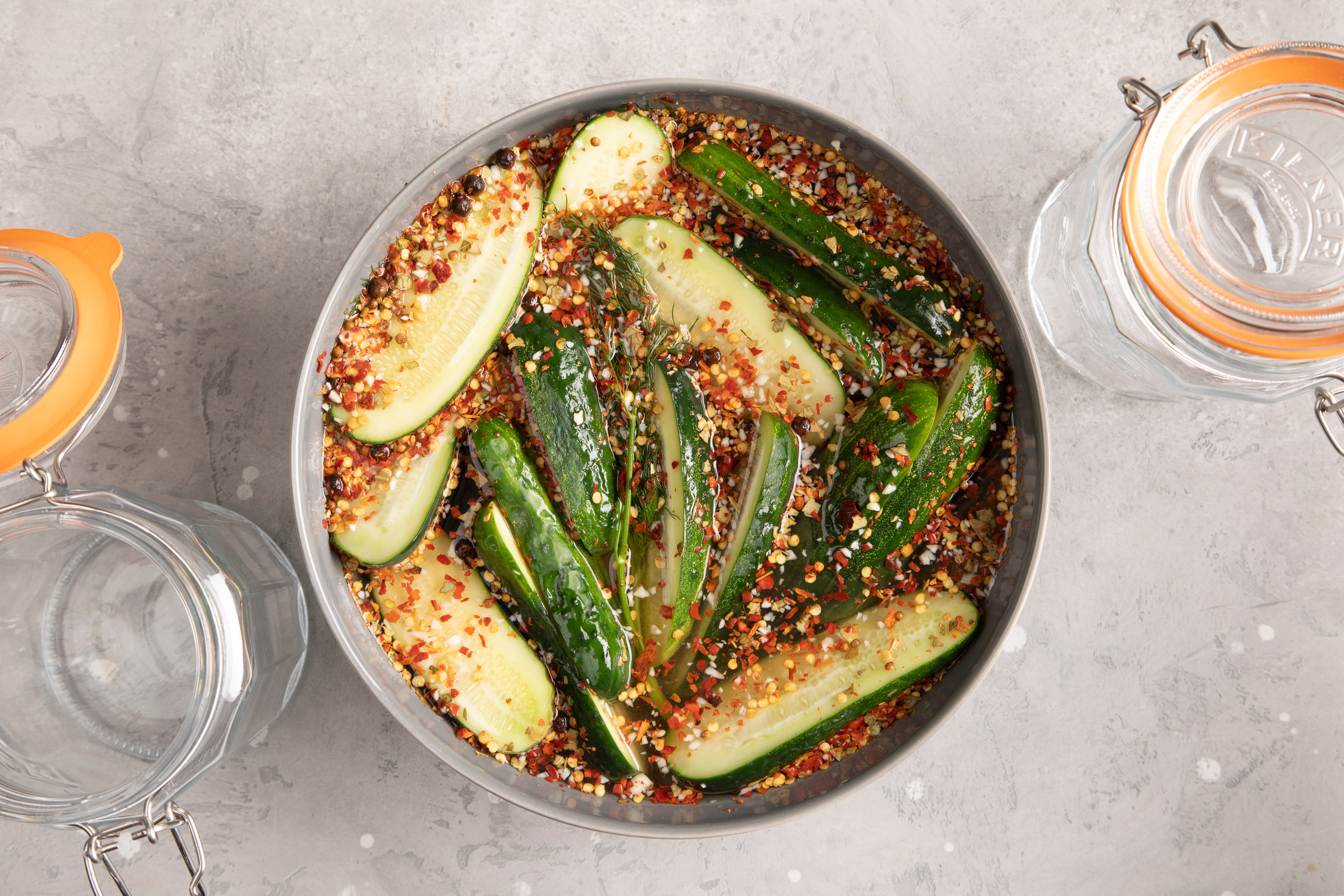 spicy pickles