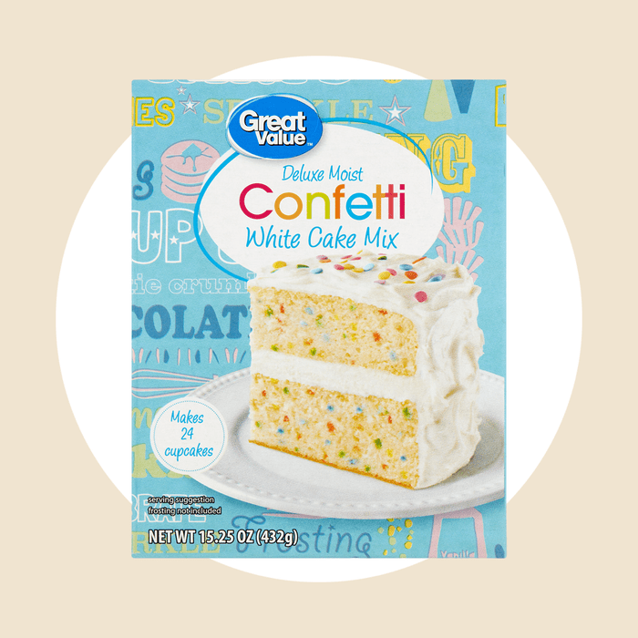 Great Value Confetti Cake Mix