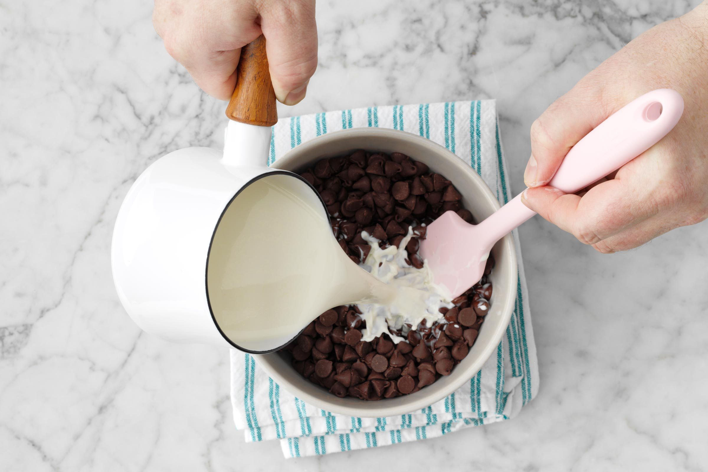 making ganache