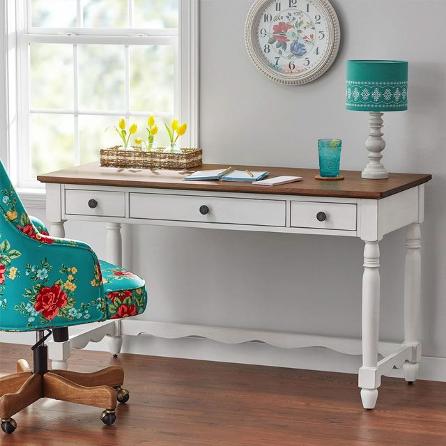 A Woman's Writing Desk with Chair