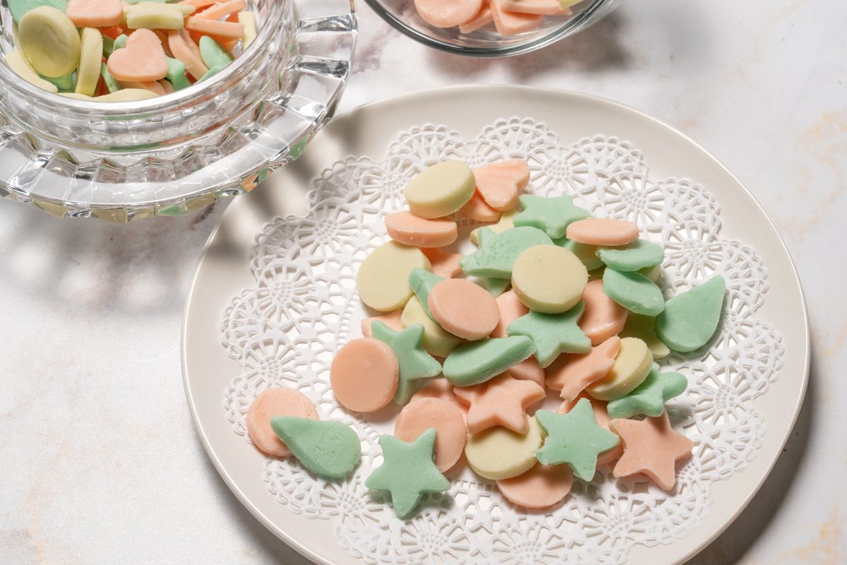 Butter Mints served