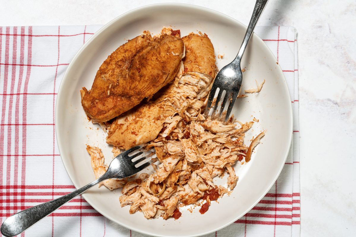Chicken Tostadas