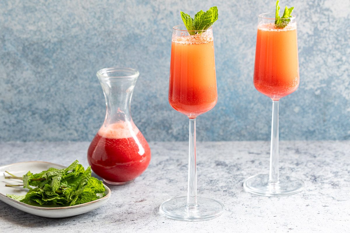 Cranberry Mimosa