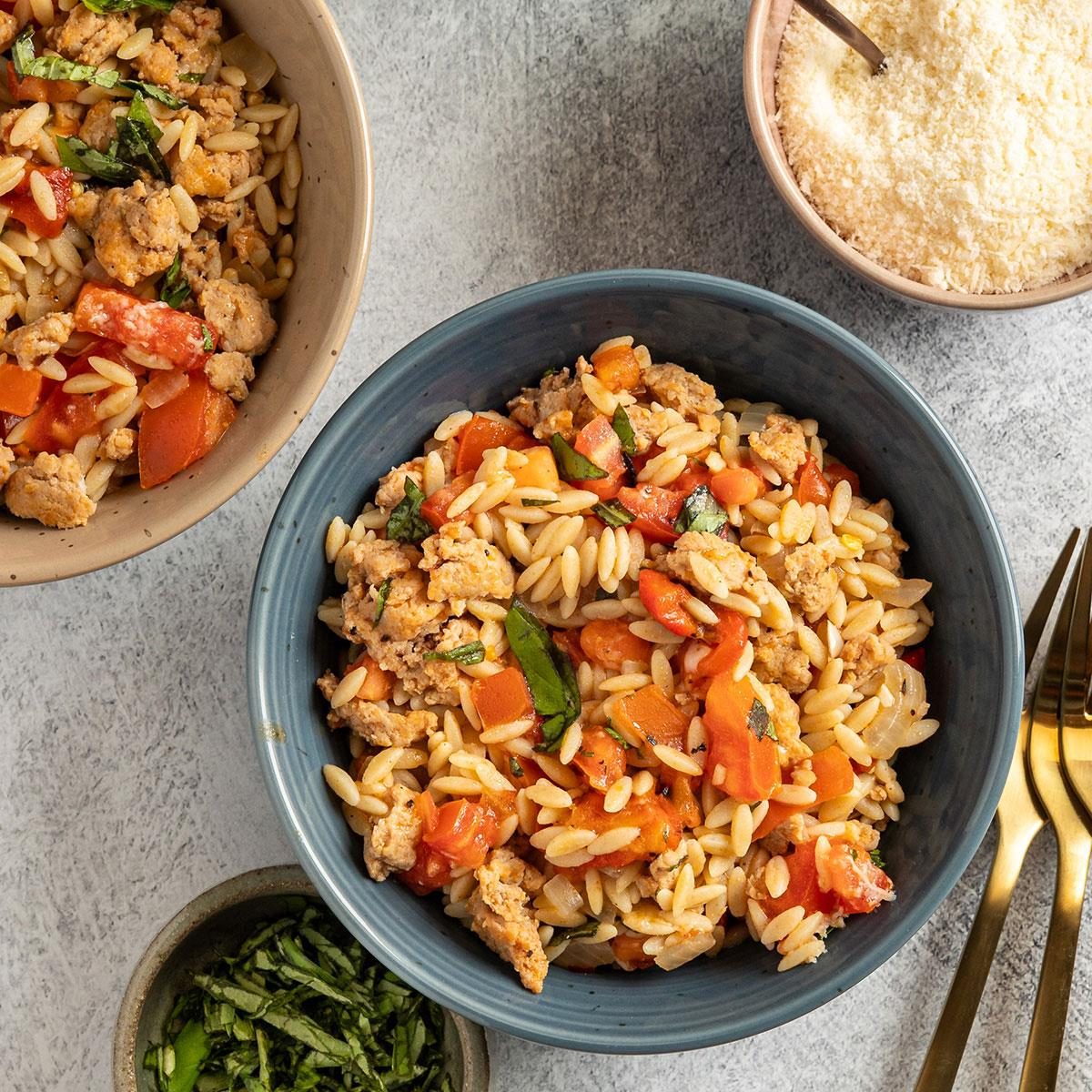 Sausage Orzo