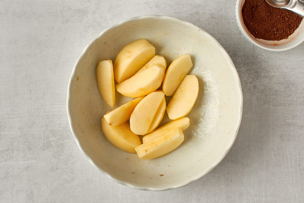 Sweeten the apples