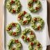 No-Bake Christmas Wreath Cookies