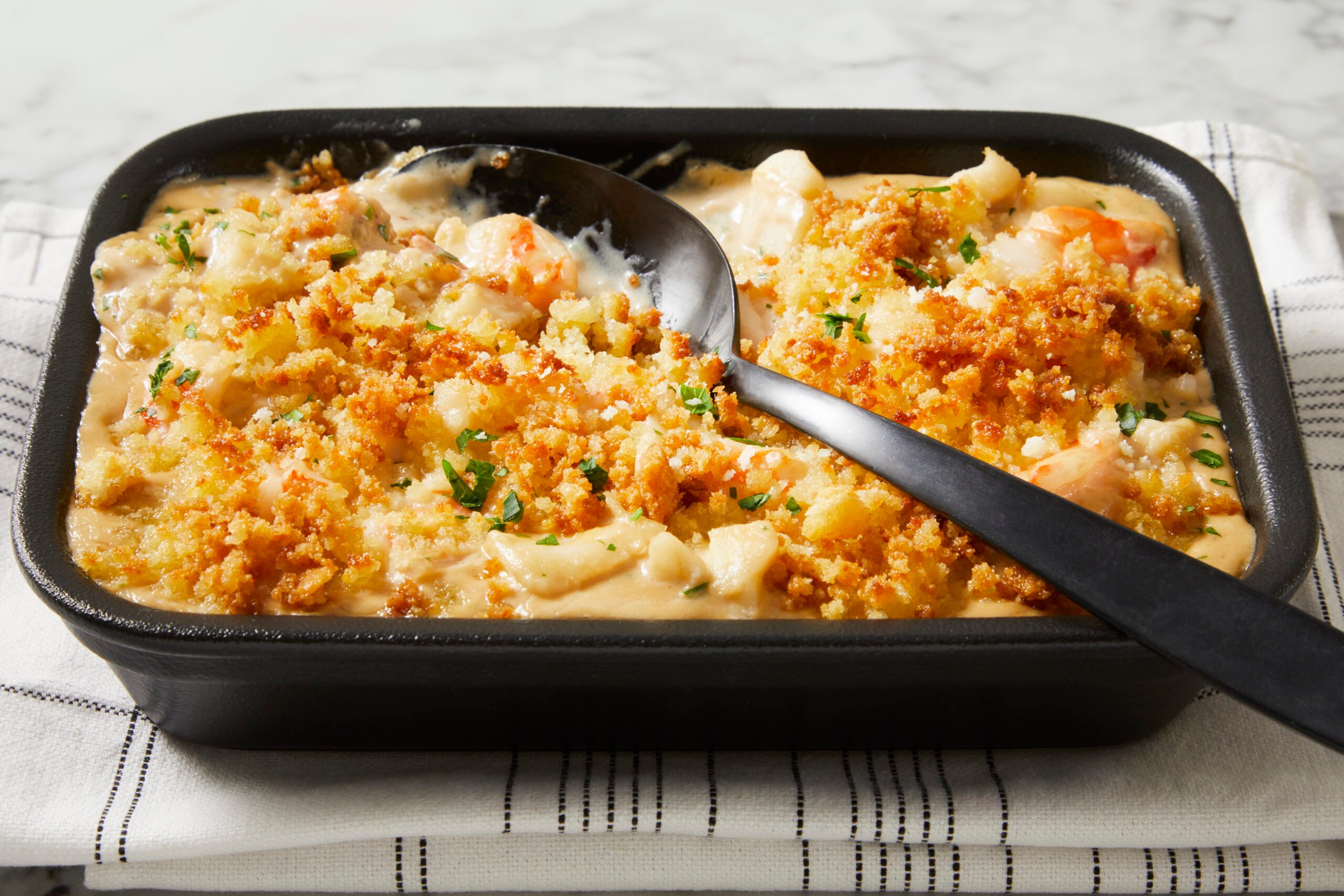 Seafood Thermidor