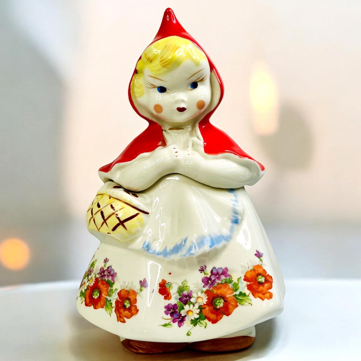 Vintage Hull Little Red Riding Hood Cookie Jar 