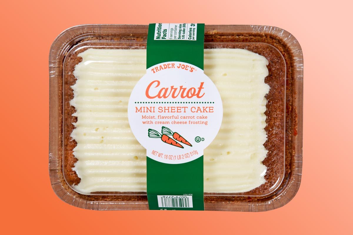 Trader Joes Carrot Cake 