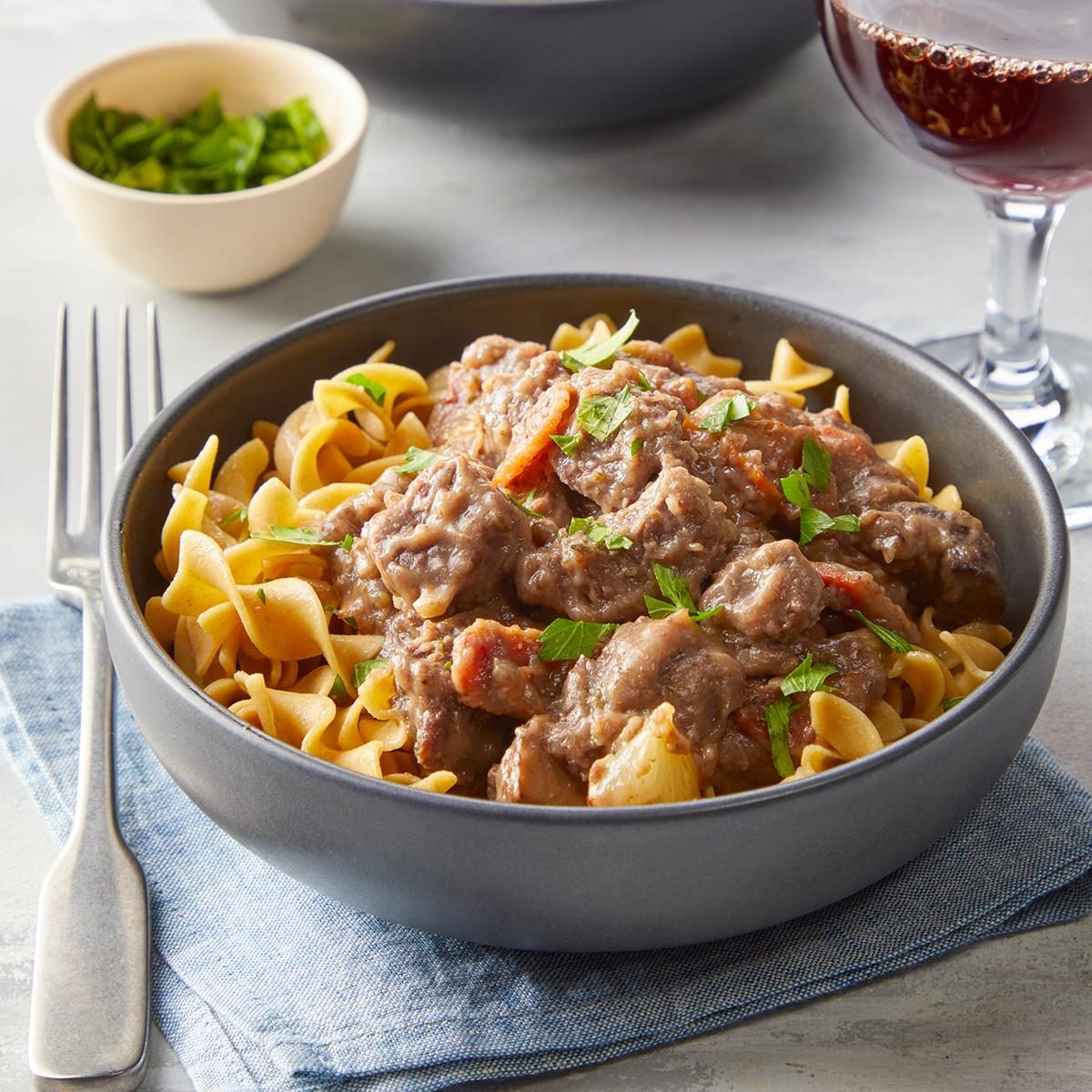 Slow-Cooker Beef Bourguignon