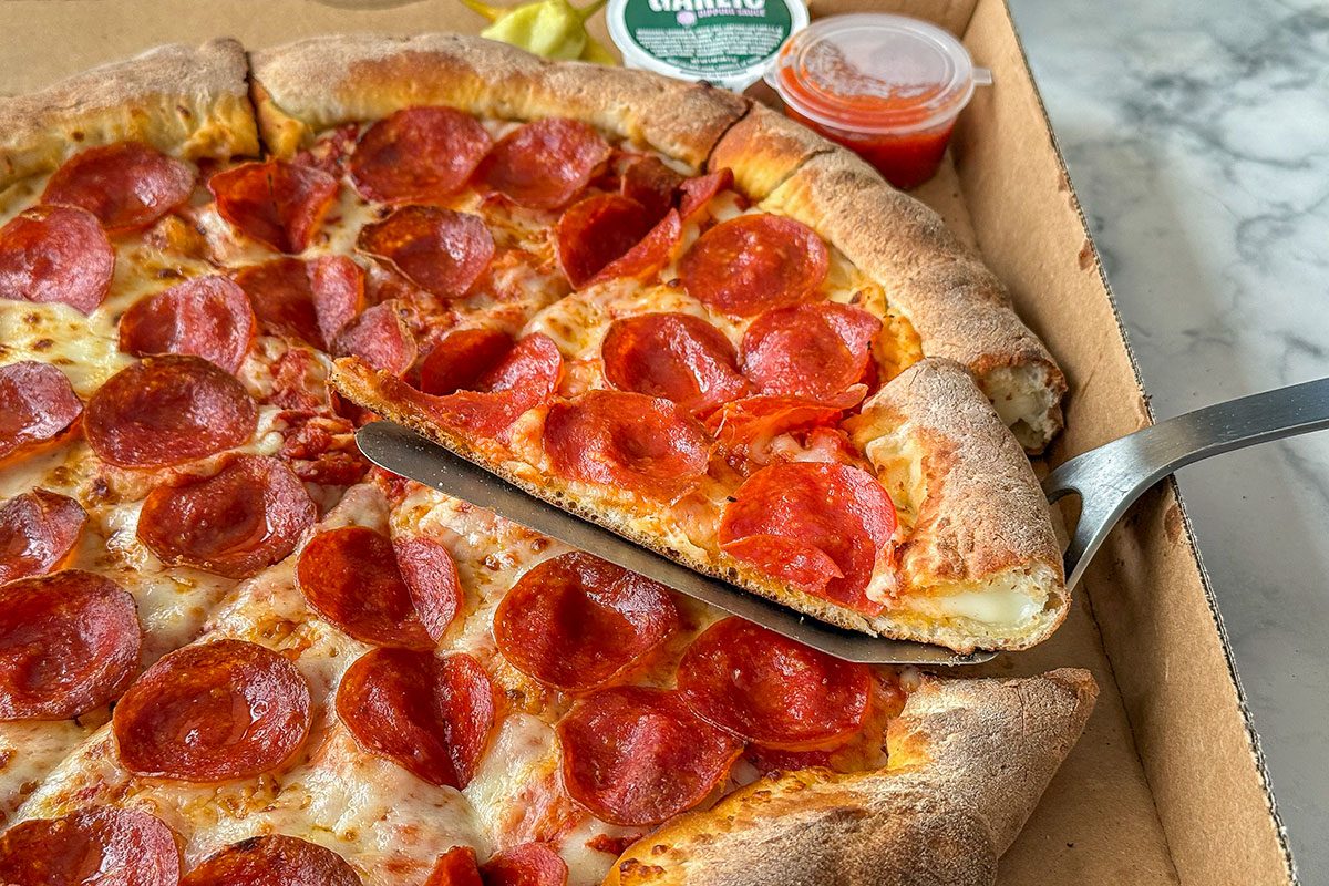 Papa John's Stuffed Crust Pizza