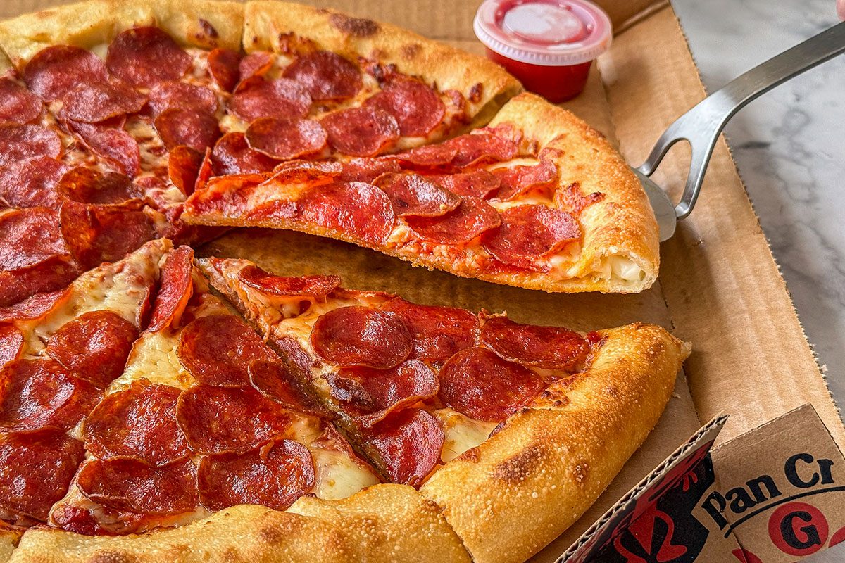 Pizza Hut's Crust Pizza