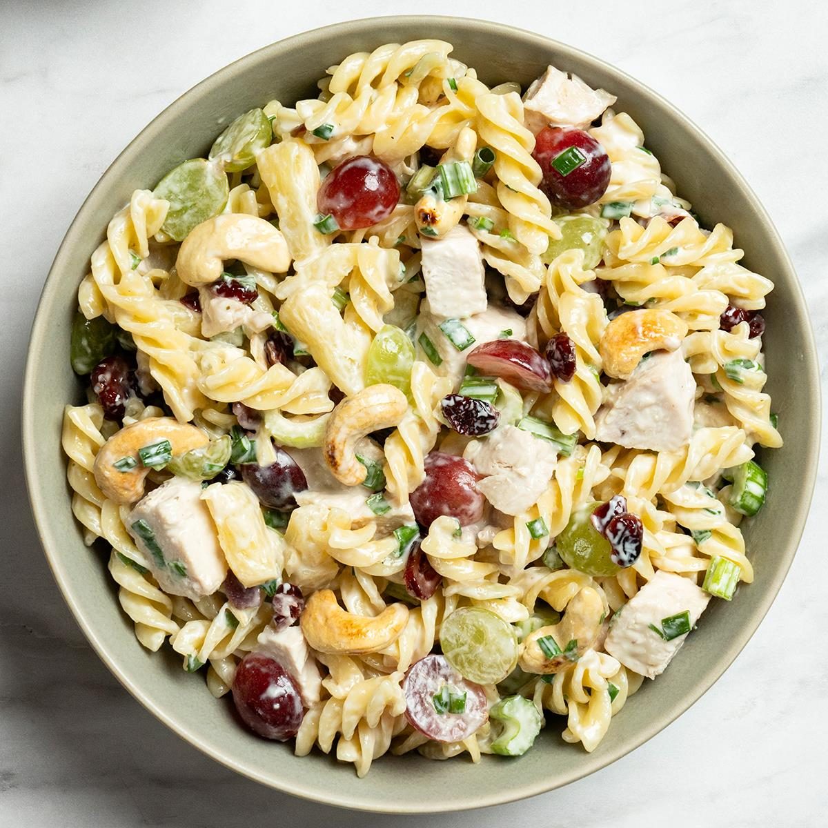 Chicken Cashew Pasta Salad