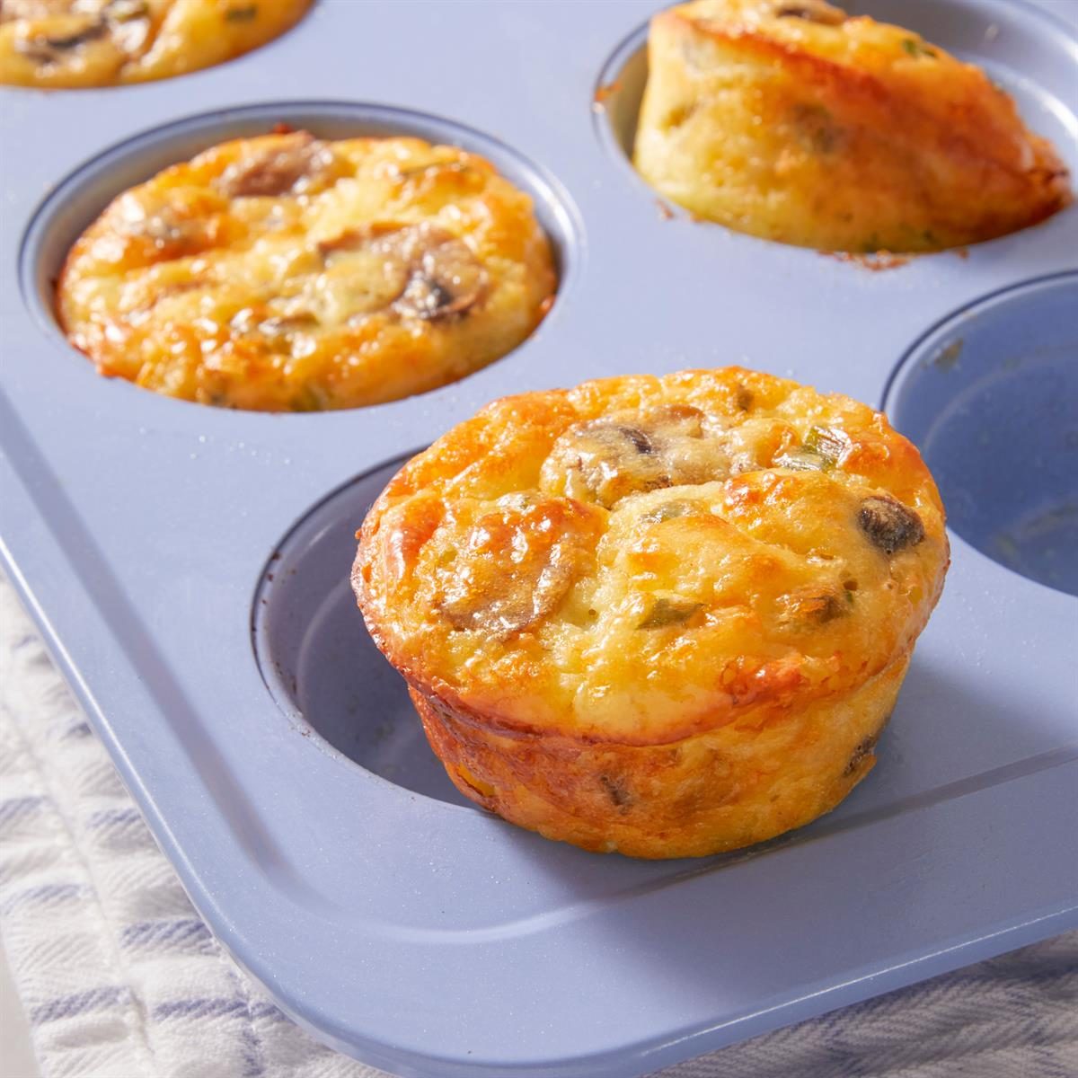 Cheesy Egg Puffs