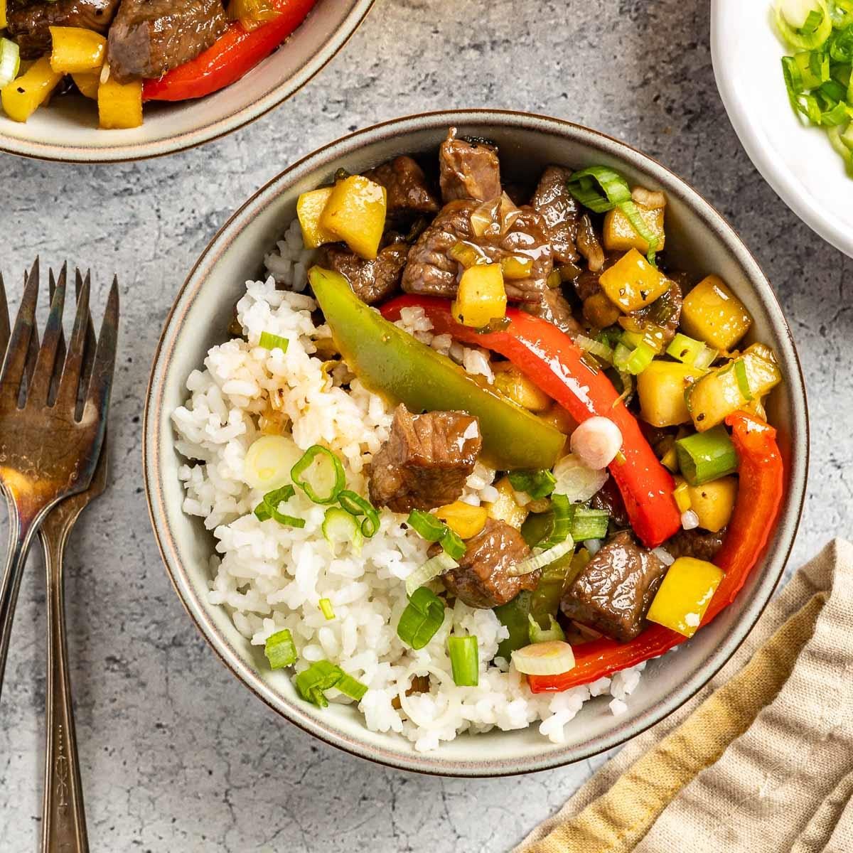 Sweet and Sour Beef
