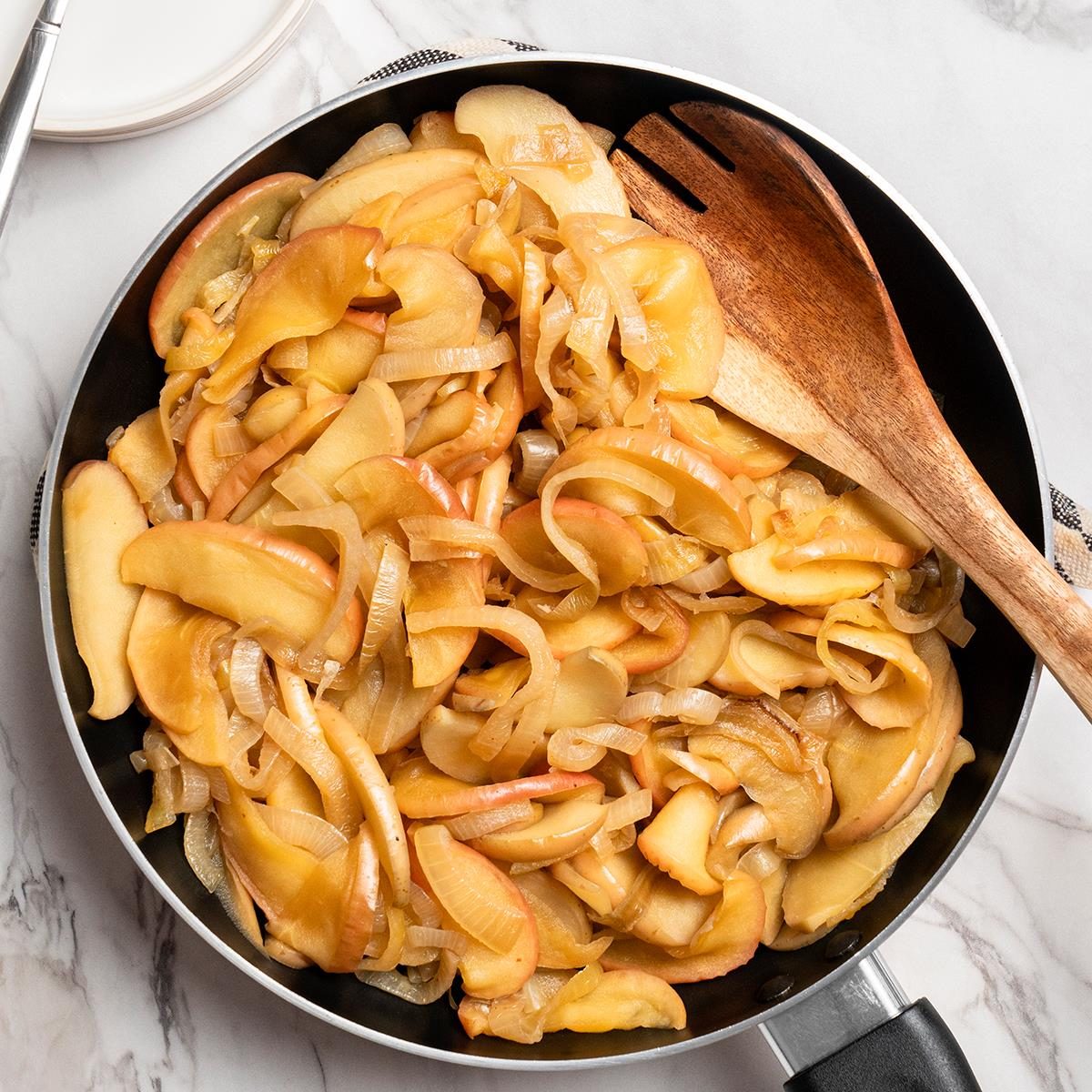 Fried Onions and Apples