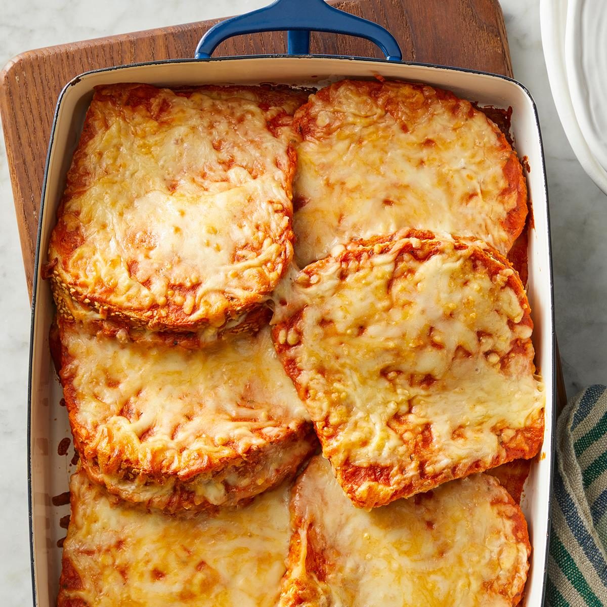 Grilled Cheese & Tomato Soup Bake